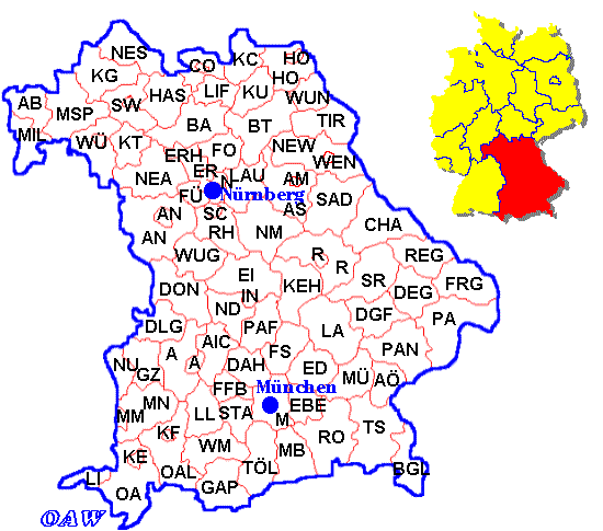 KFZ-Kennzeichen